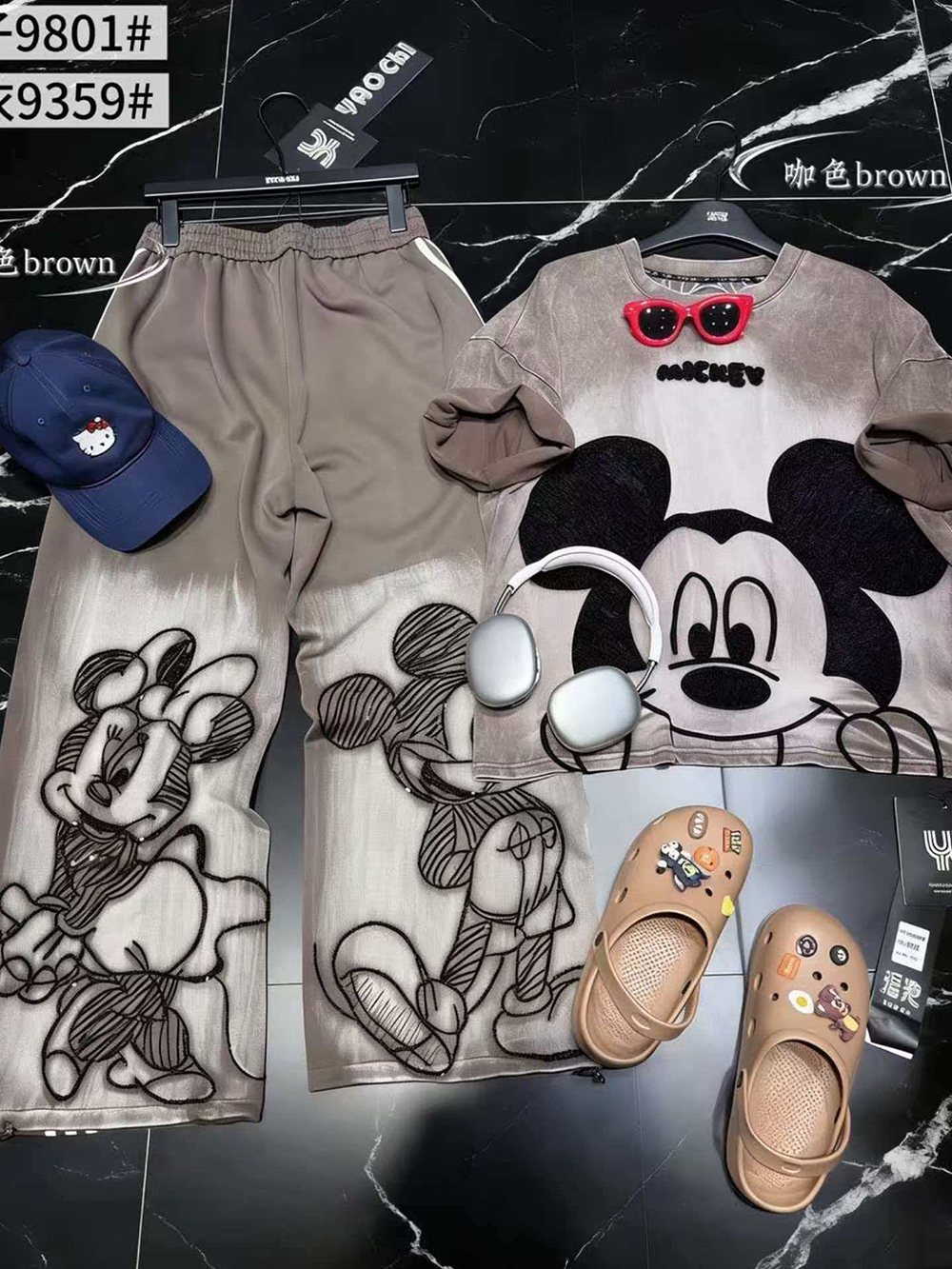 Summer Clothing Brands - plus Size Mickey Cartoon Home Clothes