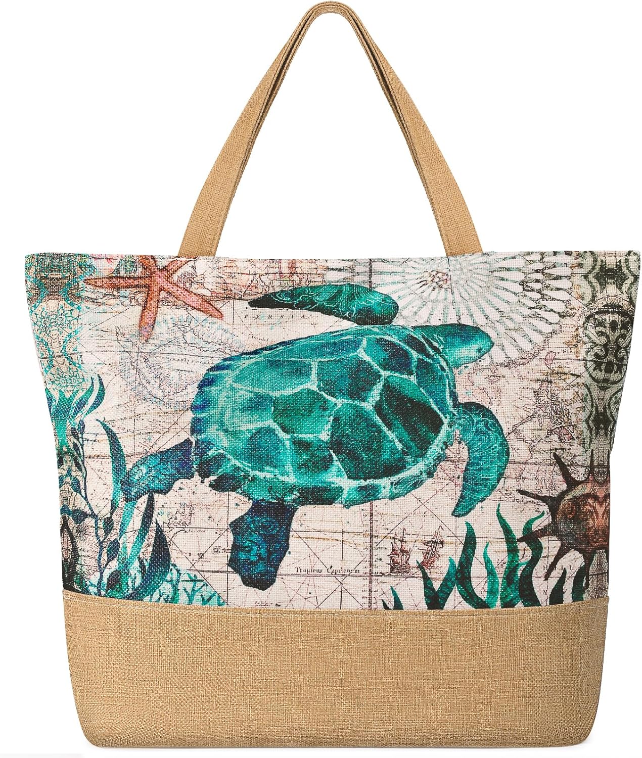 Beach Bag Straw - Large Beach Bag for Women with