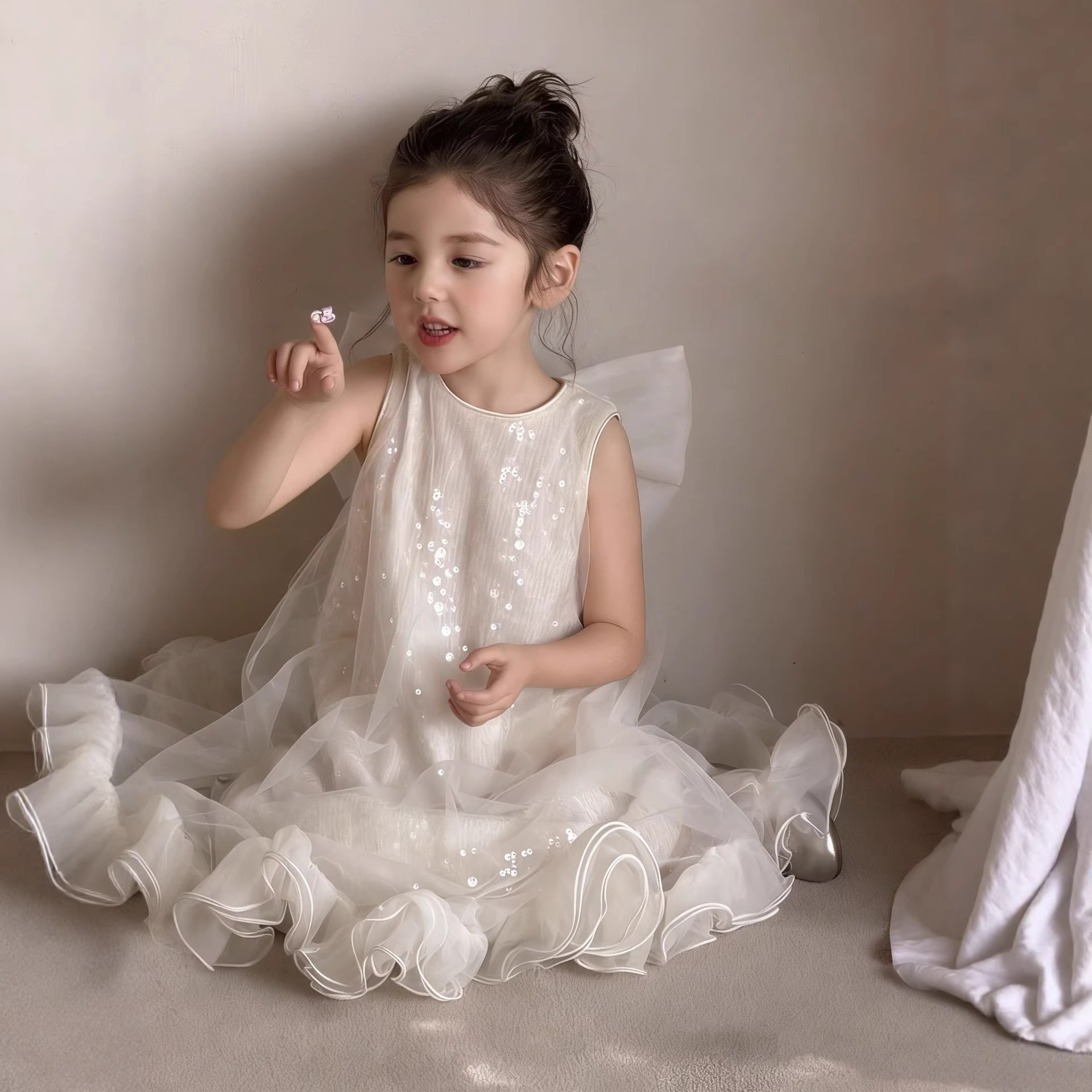 Summer Gauze Clothing - Girls' Mesh Princess Skirt 2026 Summer