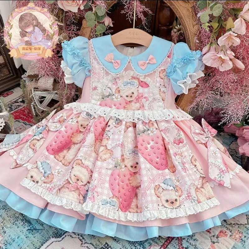 Summer Clothing Boutiques - Ins Handmade Photography Clothing Flower Girls