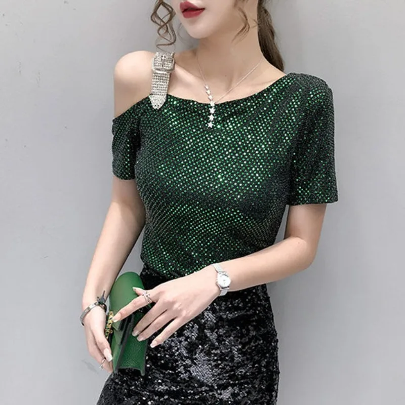 Summer Clothing Reviews - Sexy Off Shoulder T Shirt for