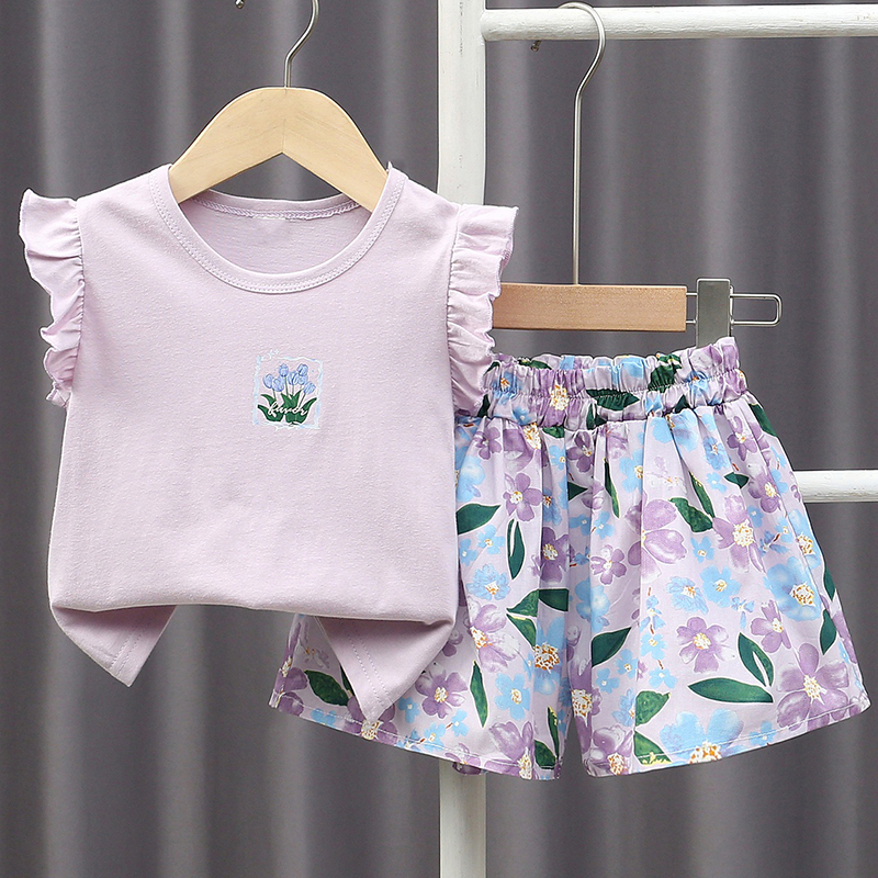 Summer Clothing Boutiques - 2Piece Sets Summer Baby Girls Clothes