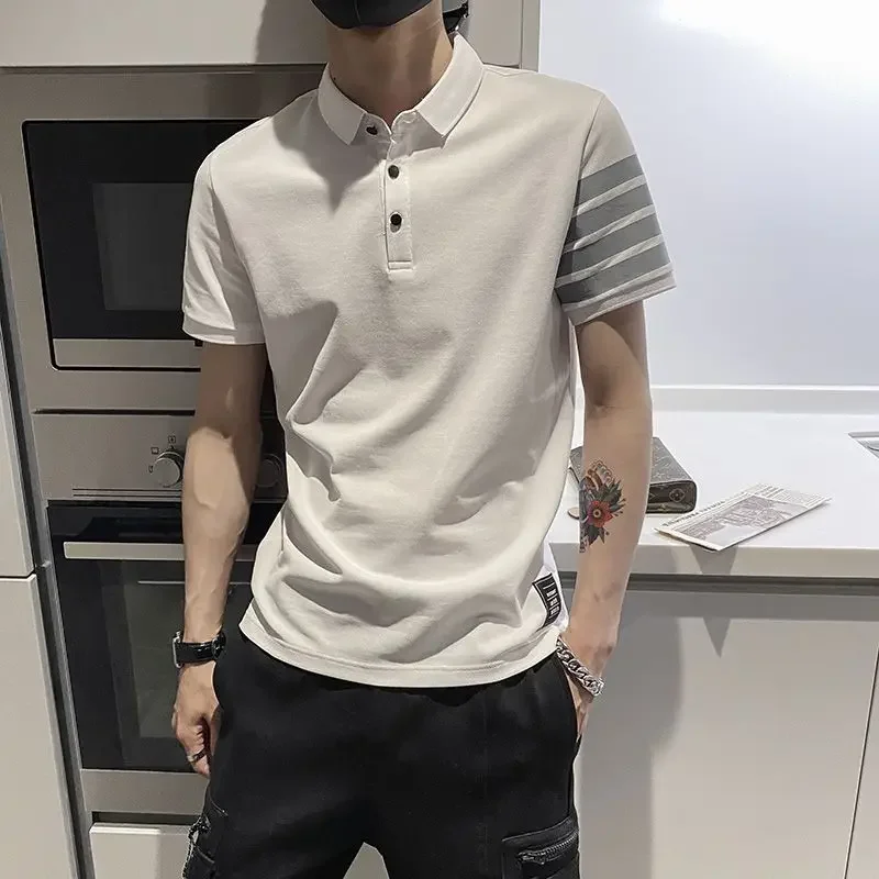 Top Graphic Polo Shirts Stripe - مراجعة Summer Clothing Cheap وسعره