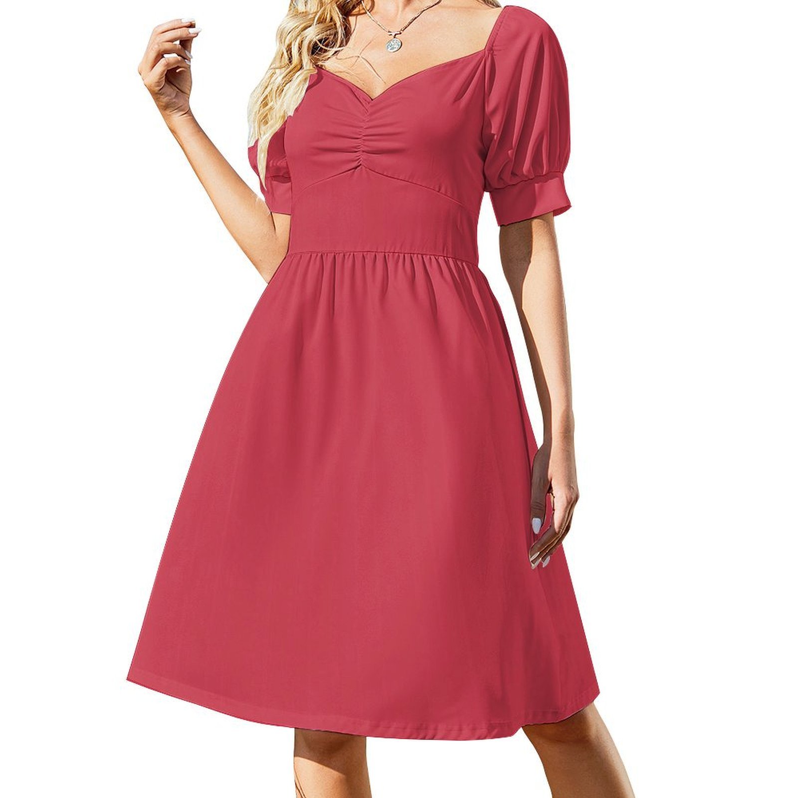 Paprika Floral Smock Dress For - مراجعة Summer Clothing Colors وسعره