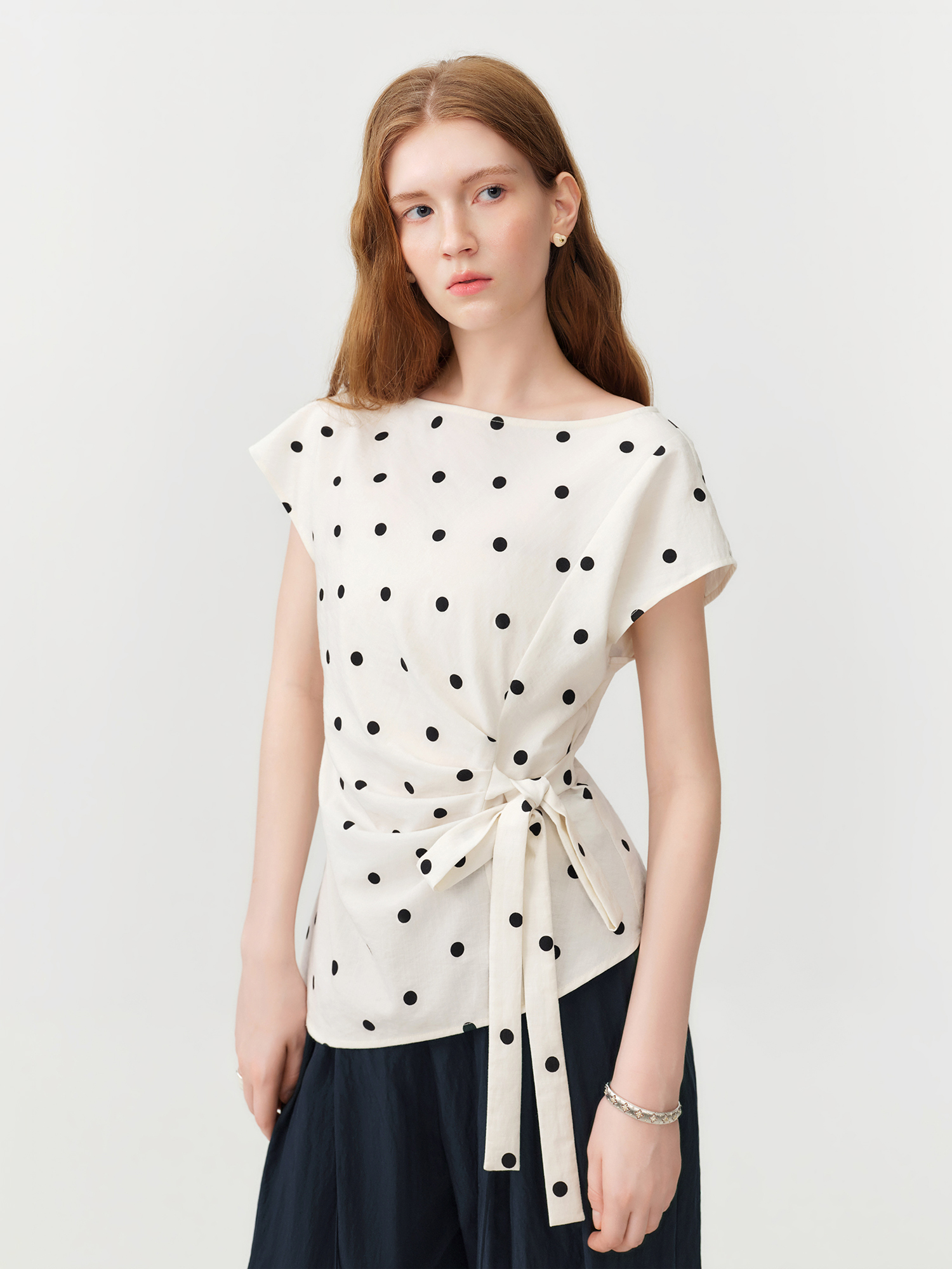 FSLE 2026 Summer Women‘s Slash - مراجعة Tie Front Shirt وسعره