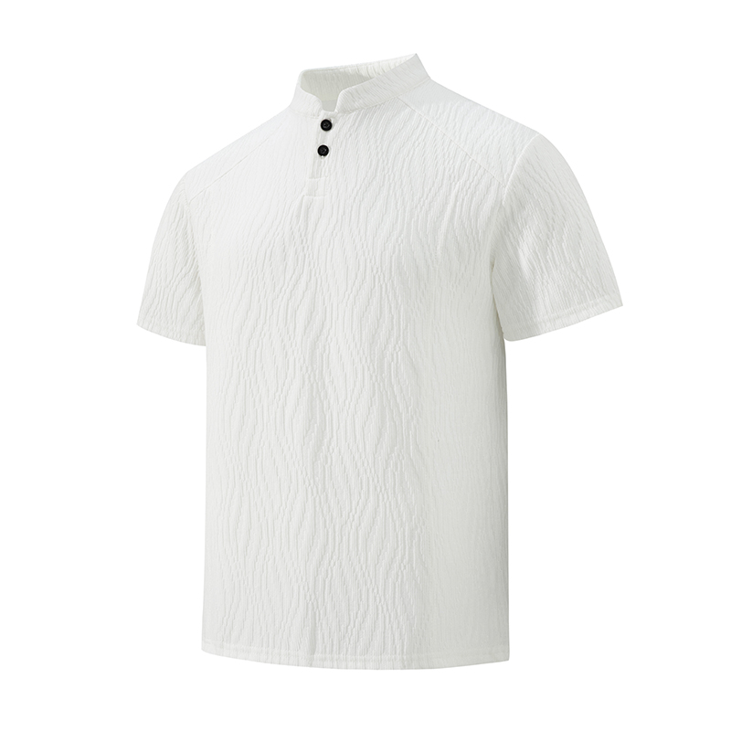 Bark Texture Menswear Clothing - مراجعة Summer Clothing Cheap وسعره