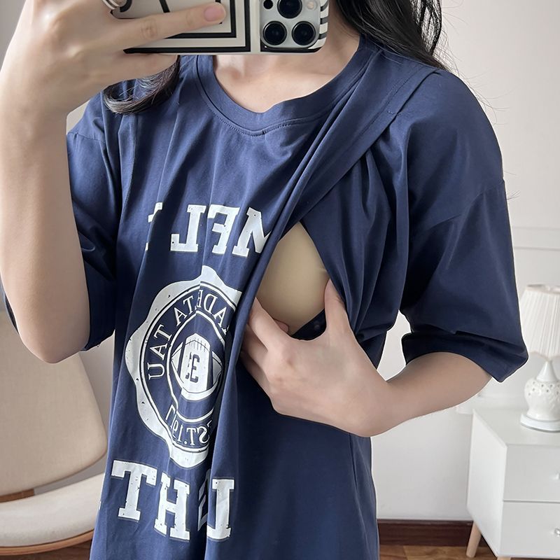 Nursing Dress Pregnant Breastf - مراجعة Summer Clothing Usa وسعره