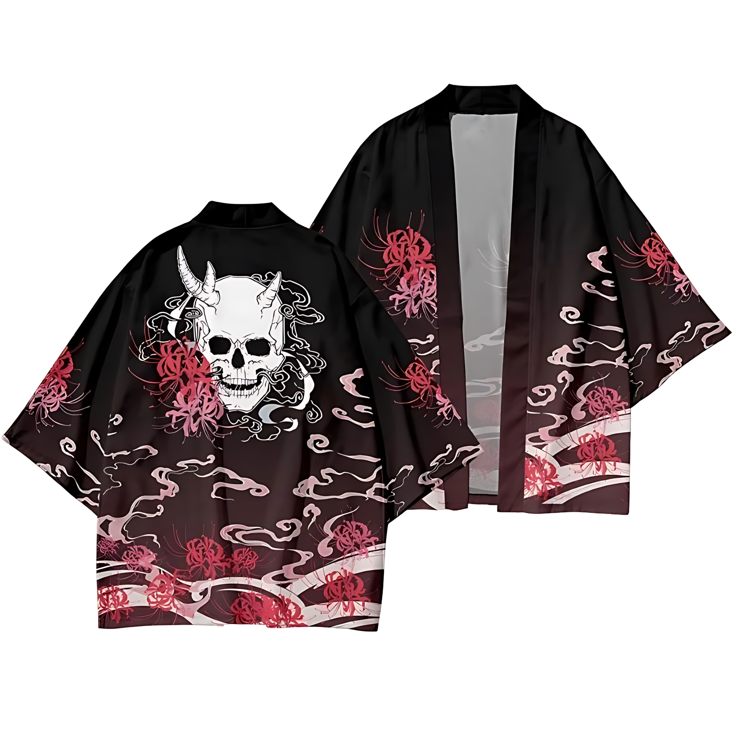 2026 Summer Men's Kimono Skull - مراجعة Summer Clothing Patterns وسعره
