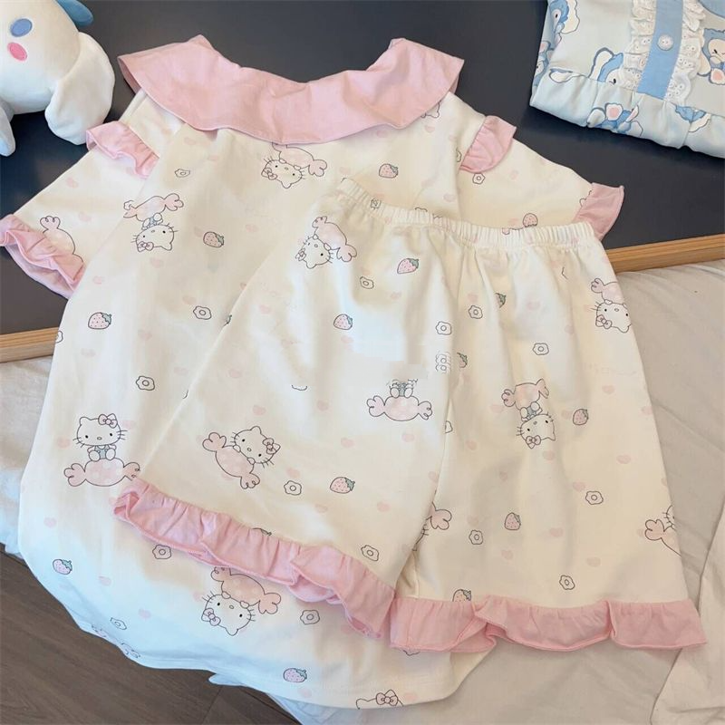 Pajamas for Women Hello Kitty  - مراجعة Summer Clothes وسعره