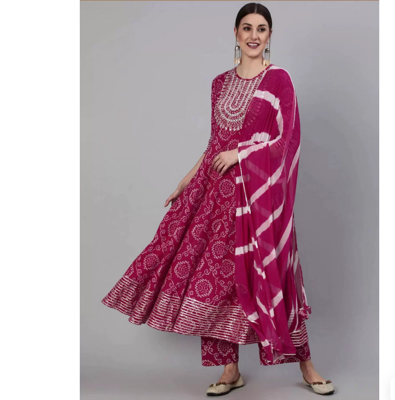 Indian Pure Cotton Rose Red Pr - مراجعة Summer Clothing Pakistan وسعره