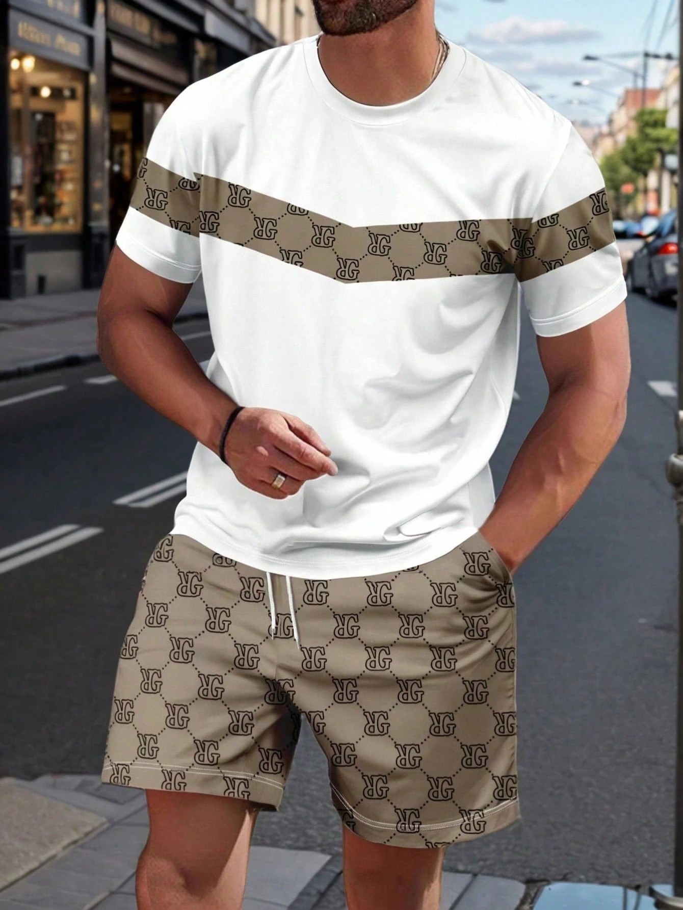 2026 Summer Men's Suit with 3D - مراجعة Summer Clothing Patterns وسعره