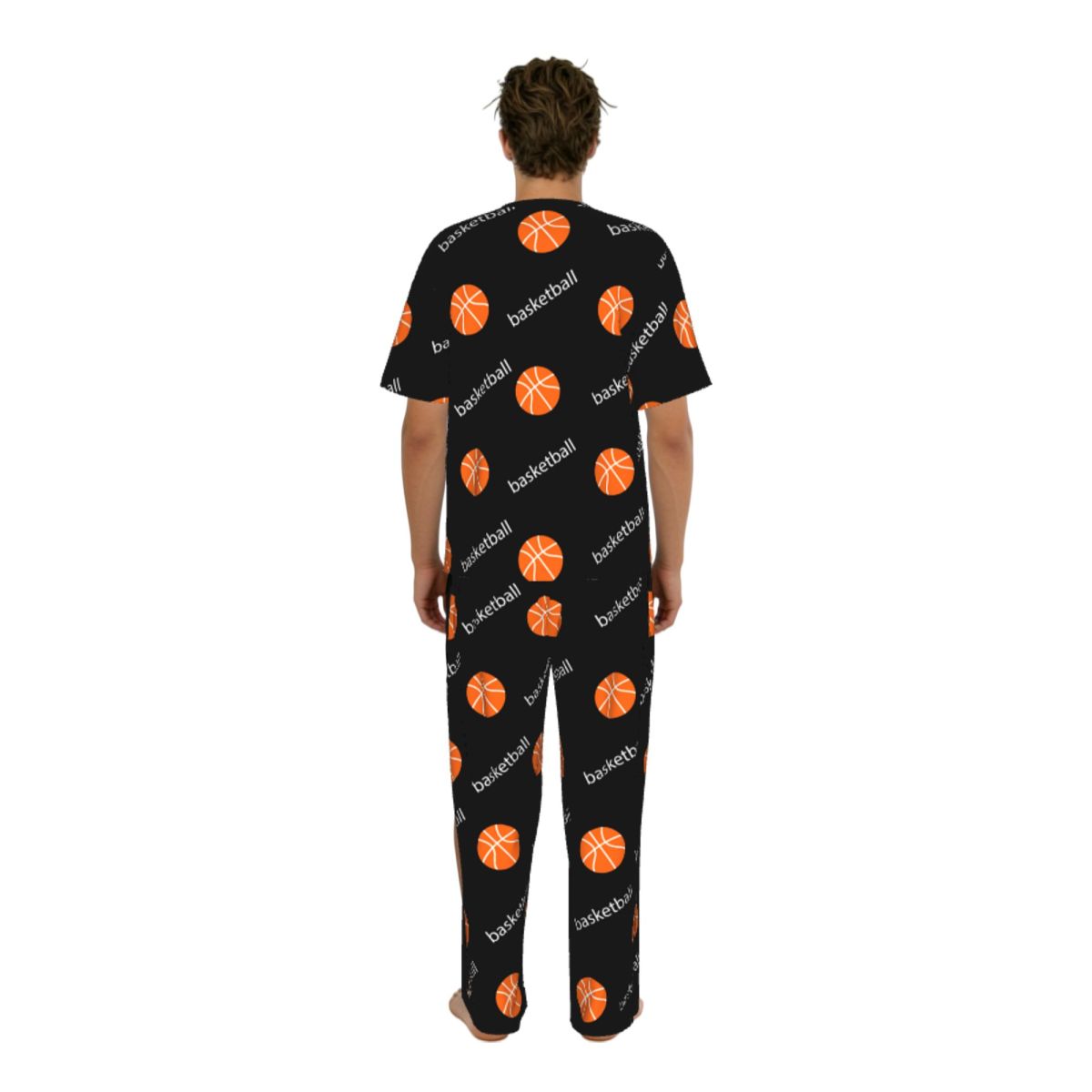 Men Pajamas Suit Short Sleeved - مراجعة Summer Clothing Words وسعره