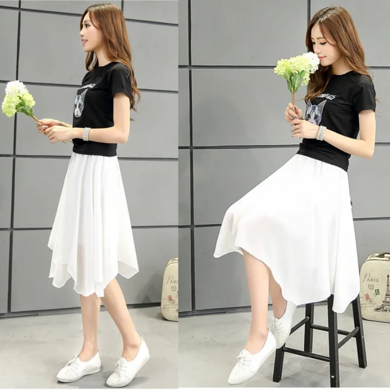A Line Female Skirts New In Wo - مراجعة Summer Clothing Cheap وسعره