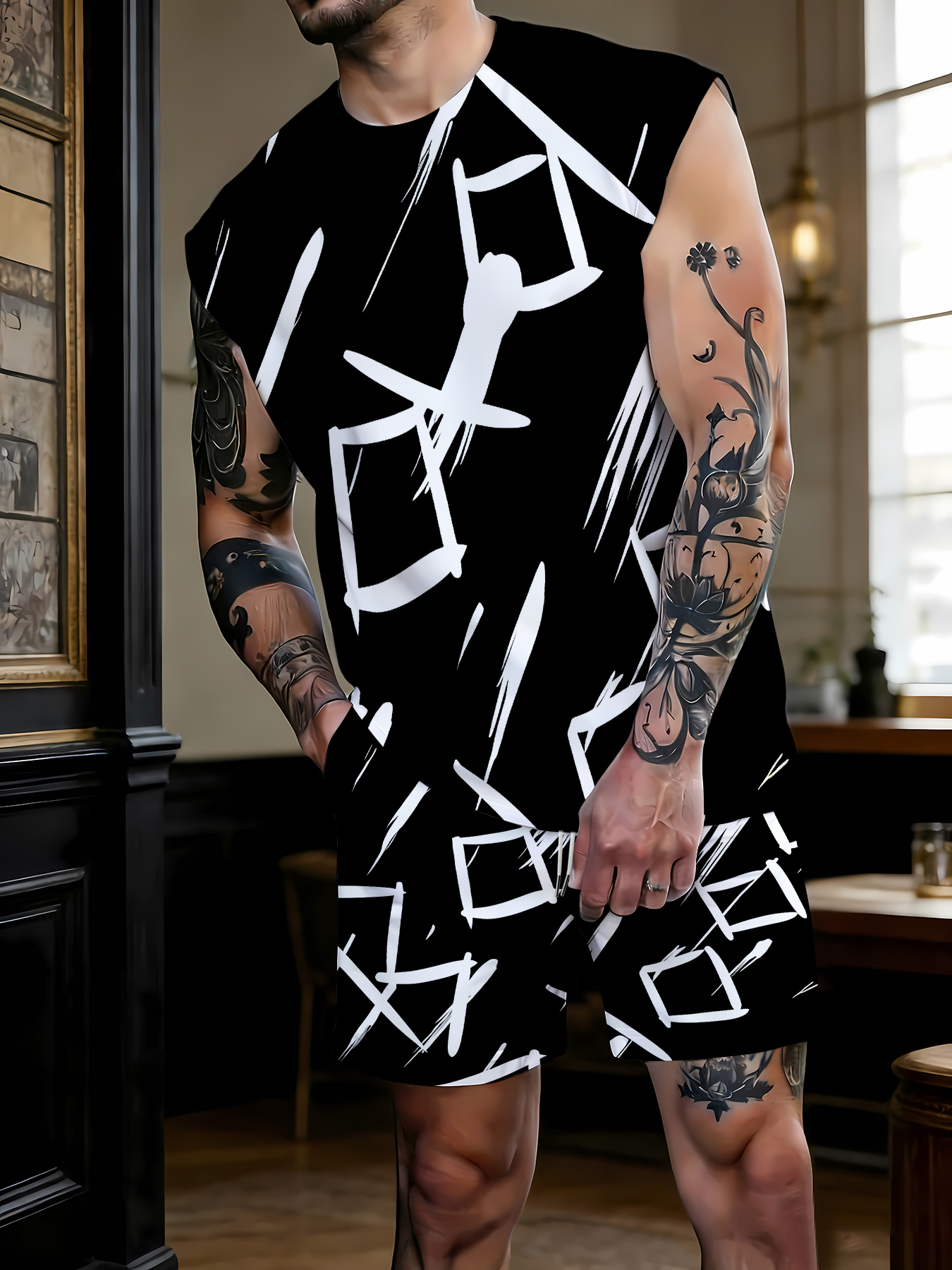 Men's Compression Tank Top and - مراجعة Summer Clothing Usa وسعره