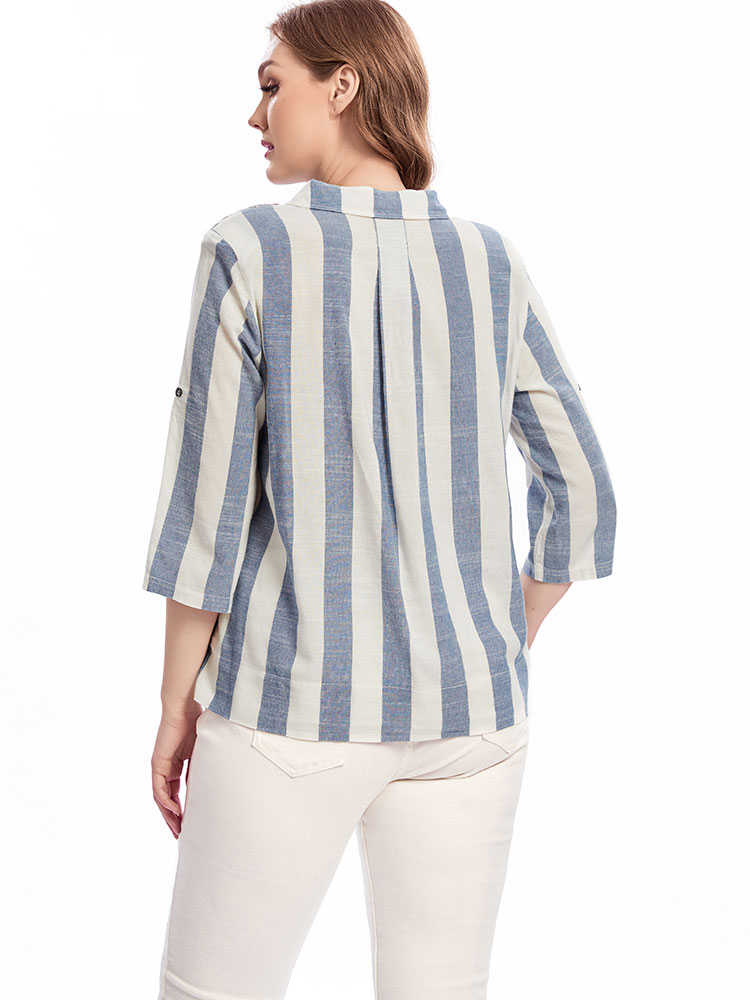 Womens plus size woven lapel s - مراجعة Summer Clothing For 70 Year Old Woman وسعره