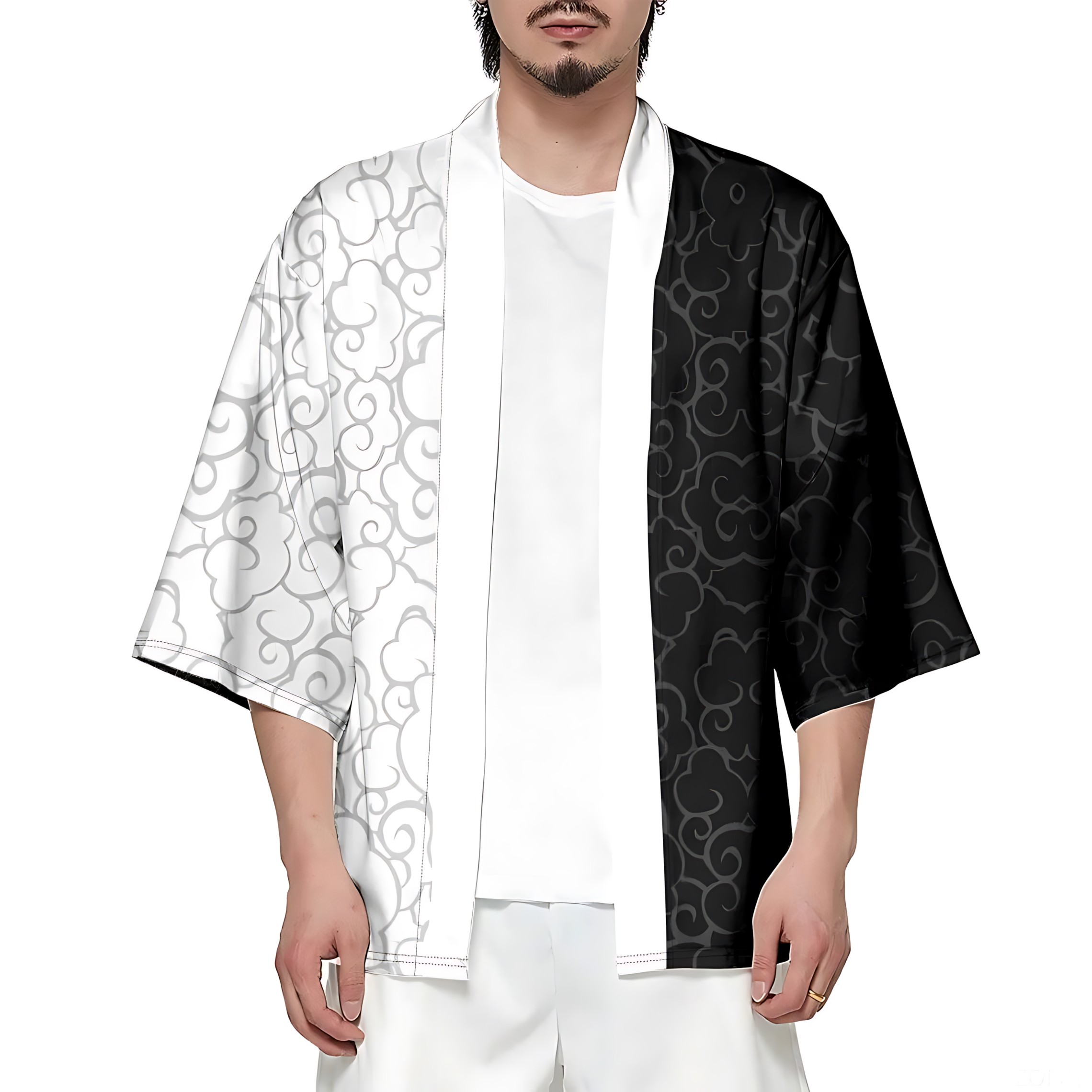 2026 Summer Men's Kimono 3D Pr - مراجعة Summer Clothing Patterns وسعره