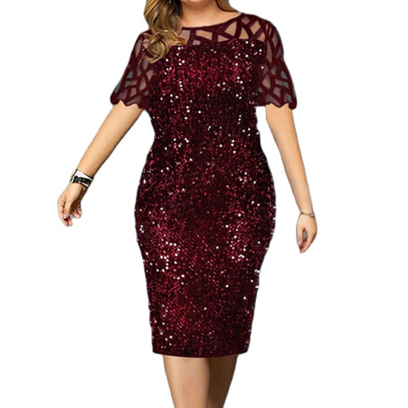 2022 Women Shiny Party Dresses - مراجعة Summer Clothing For 70 Year Old Woman وسعره