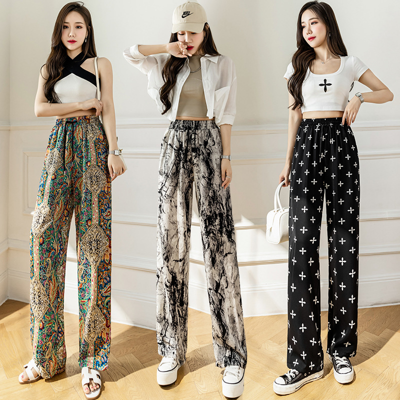 Ink Painting Tie Dyed Pants Ic - مراجعة Summer Clothing Reviews وسعره