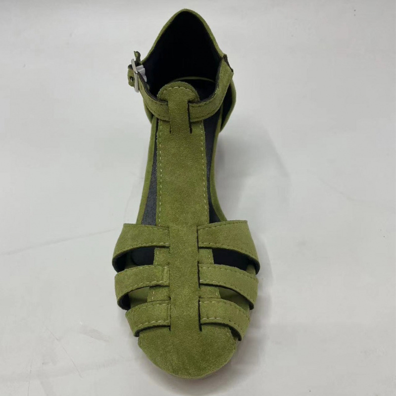 Women's Green Suede Kitten Hee - مراجعة Summer Clothing For Petite Women وسعره