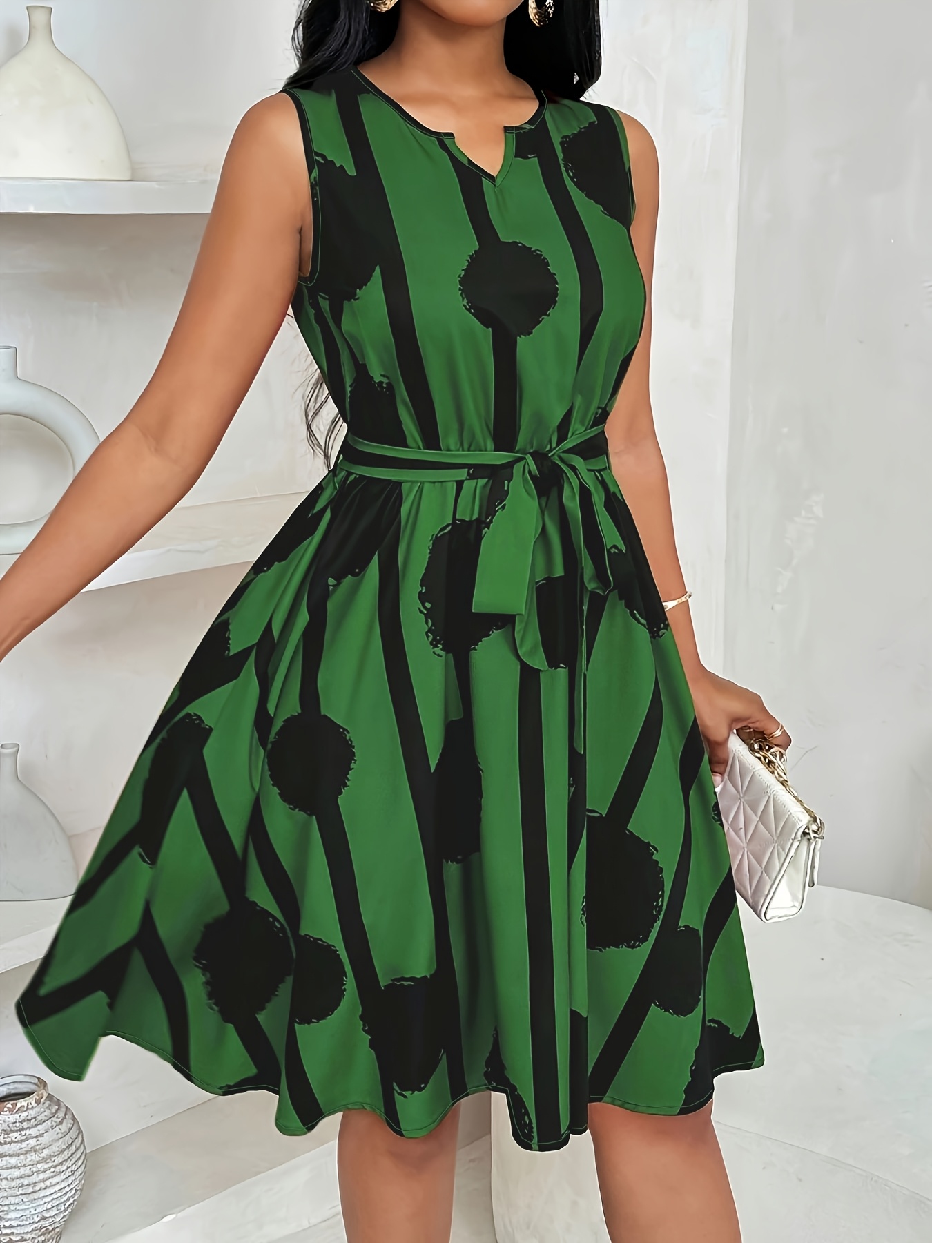 Women's Oversized Woven Dress  - مراجعة Summer Clothing For 70 Year Old Woman وسعره