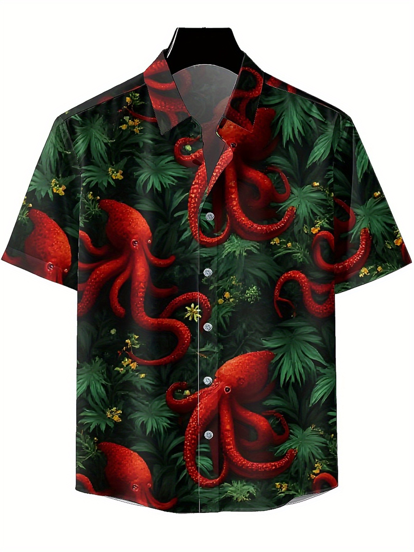 Men's Plus Size Hawaiian Shirt - مراجعة Summer Clothing Patterns وسعره