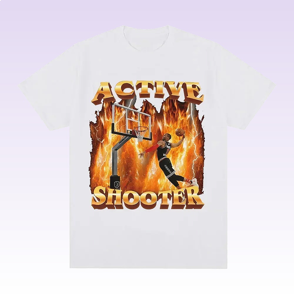 Active Shooter Funny Meme Grap - مراجعة Summer Clothing Cheap وسعره