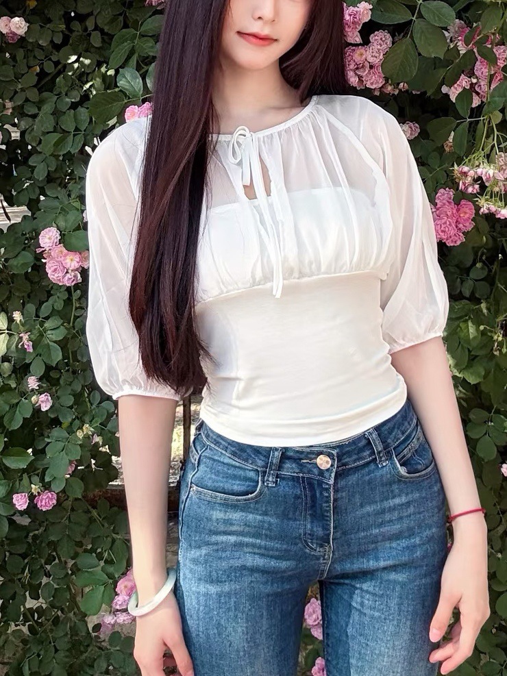 Mulberry Silk-Paneled Top with - مراجعة Summer Clothing Usa وسعره