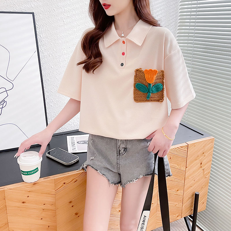 Pocket Neck T Shirt For Women  - مراجعة Summer Clothing Reviews وسعره