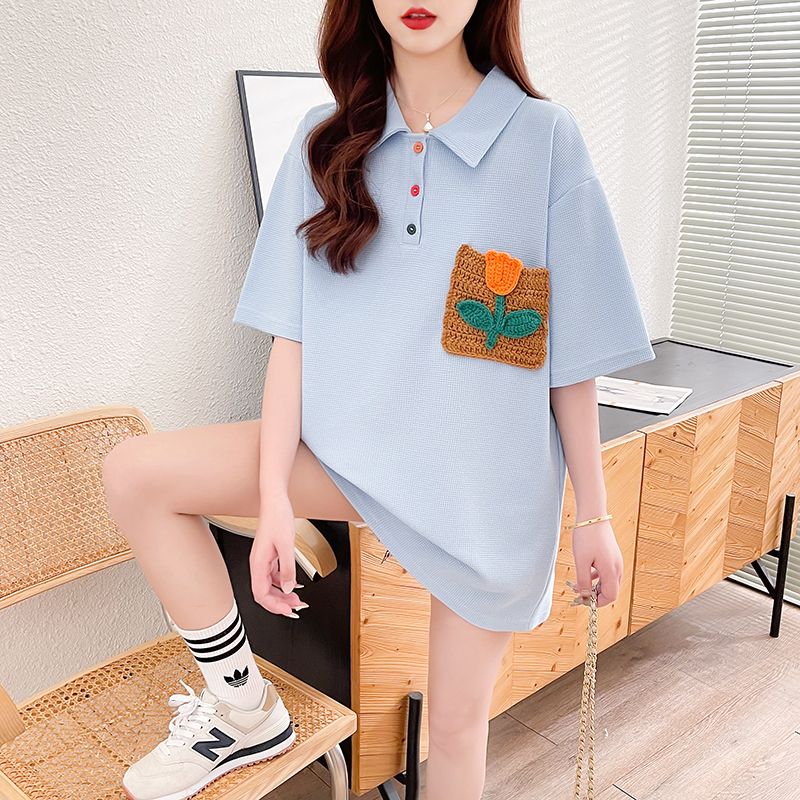 Pocket Neck T Shirt For Women  - مراجعة Summer Clothing Reviews وسعره