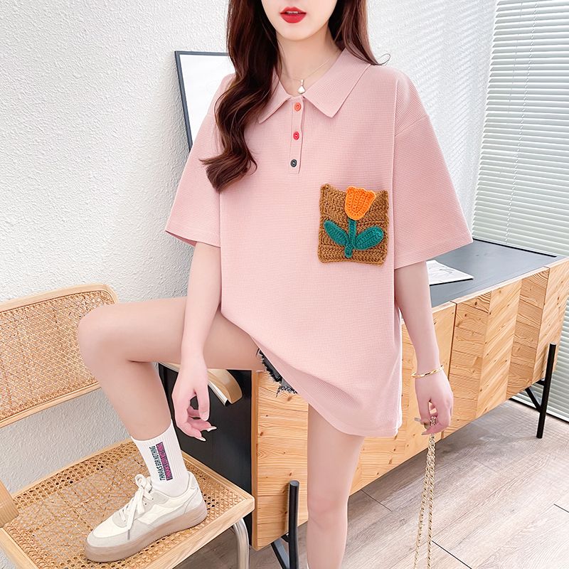 Pocket Neck T Shirt For Women  - مراجعة Summer Clothing Reviews وسعره