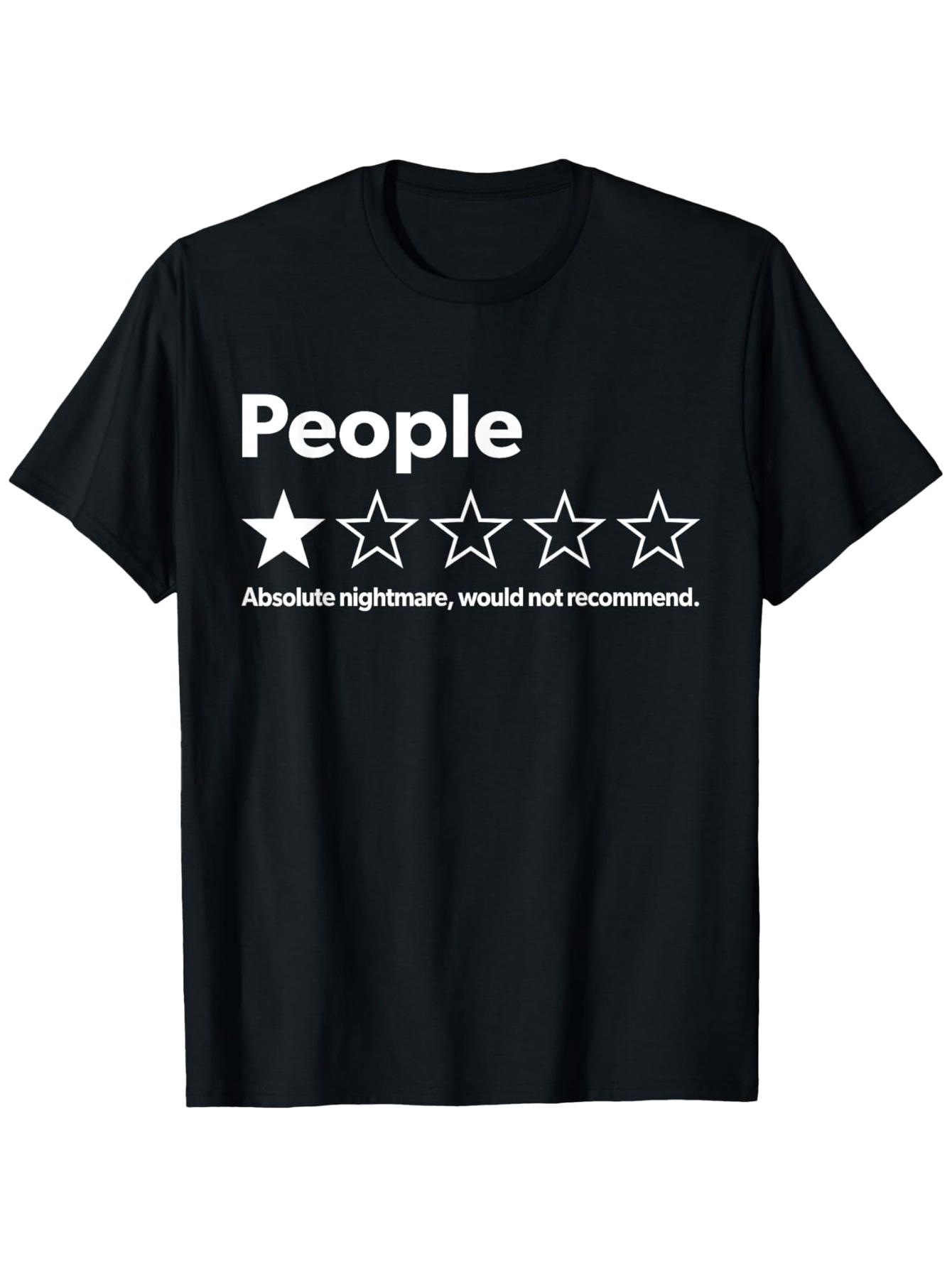 Funny T-shirt Review: One-star - مراجعة Summer Clothing Reviews وسعره