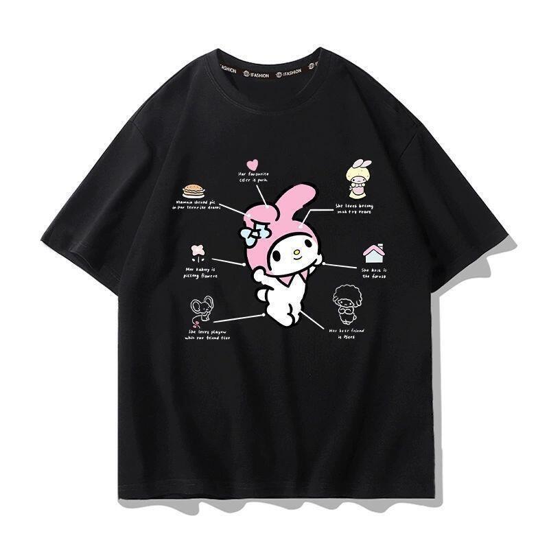 Sanrio Short Sleeved T-Shirt,  - مراجعة Summer Clothes وسعره