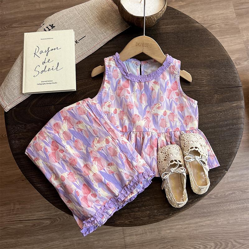 Children's Clothing Sets Flora - مراجعة Summer Clothing Boutiques وسعره