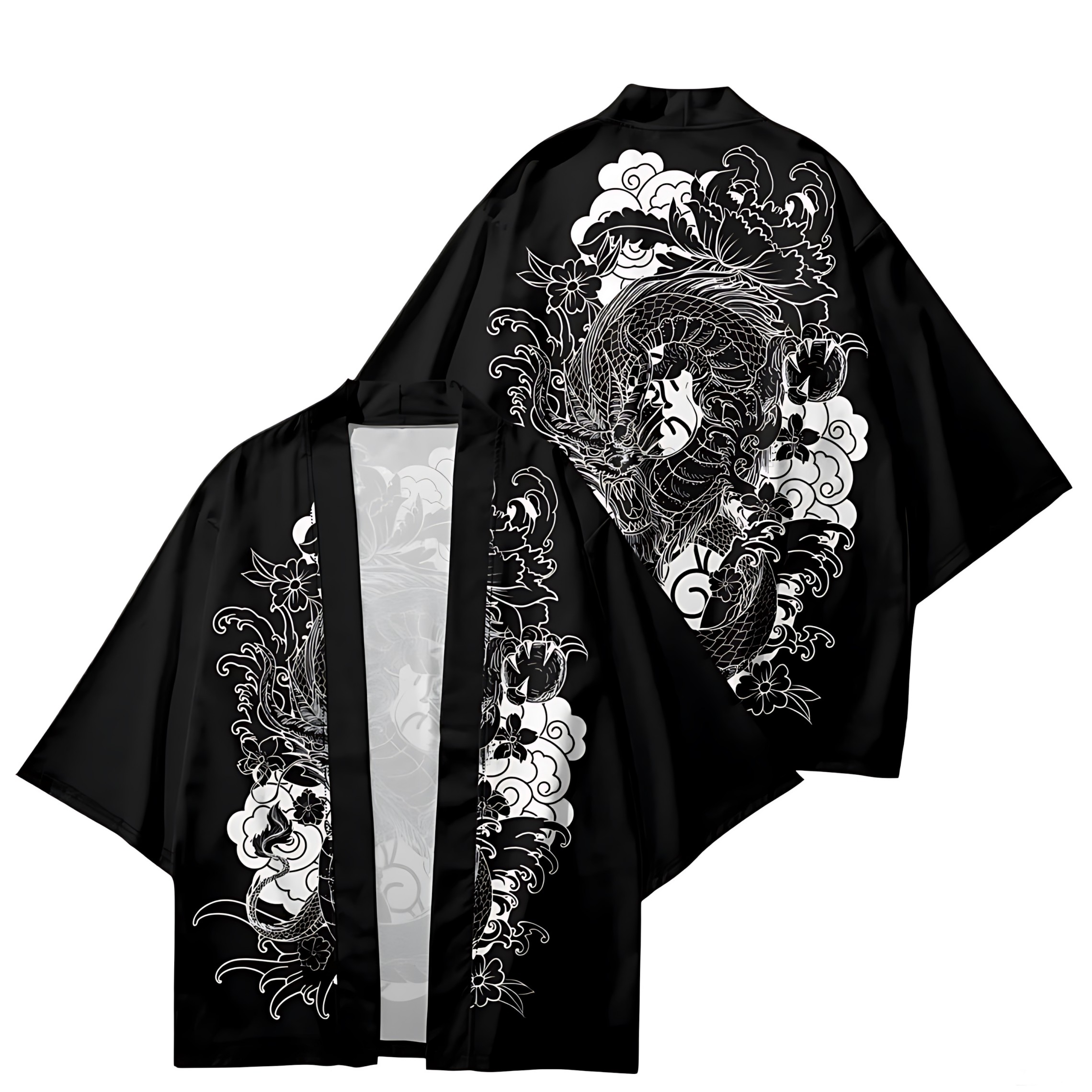 2026 Summer Men's Kimono 3D Pr - مراجعة Summer Clothing Patterns وسعره