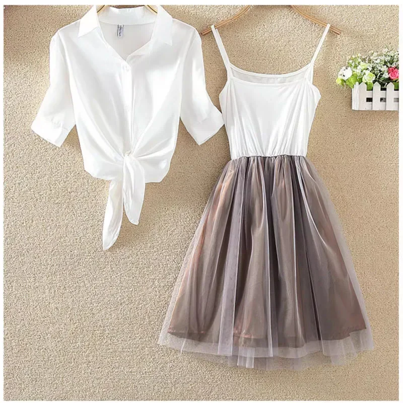 New Summer Casual Women's Shir - مراجعة Tie Front Shirt وسعره