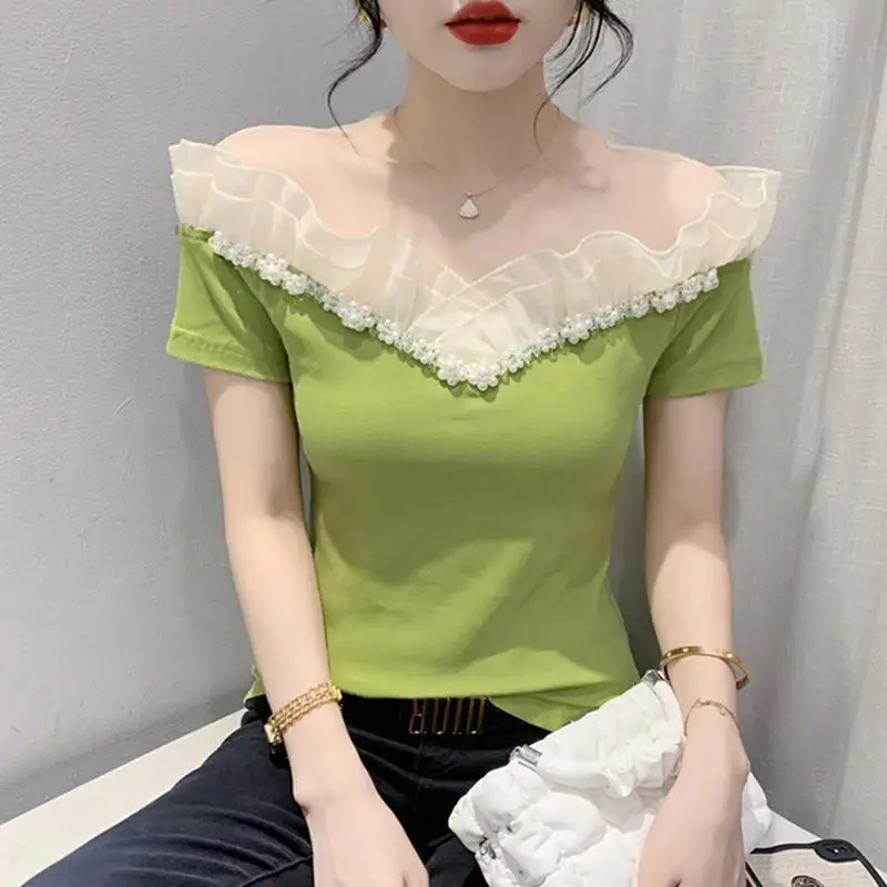 Summer Outfit Woman Tops Off S - مراجعة Summer Clothing Reviews وسعره