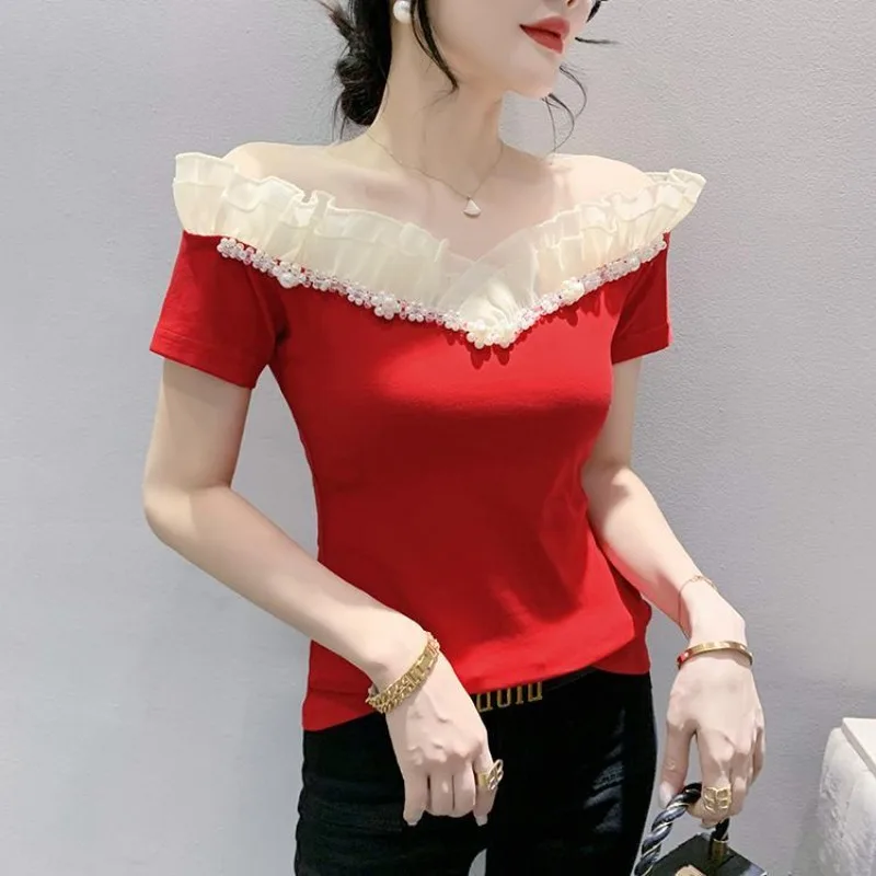 Summer Outfit Woman Tops Off S - مراجعة Summer Clothing Reviews وسعره
