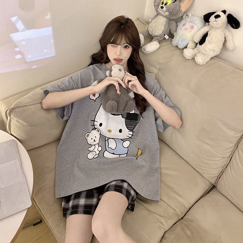 Pajama Girl Hello Kitty Summer - مراجعة Summer Clothes وسعره