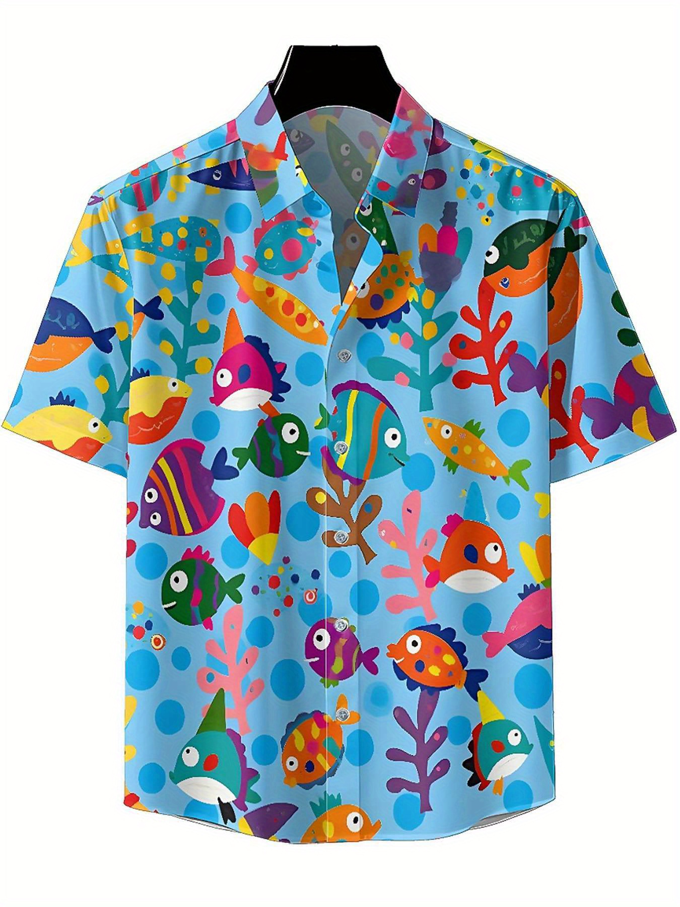 Men's Plus Size Hawaiian Shirt - مراجعة Summer Clothing Patterns وسعره