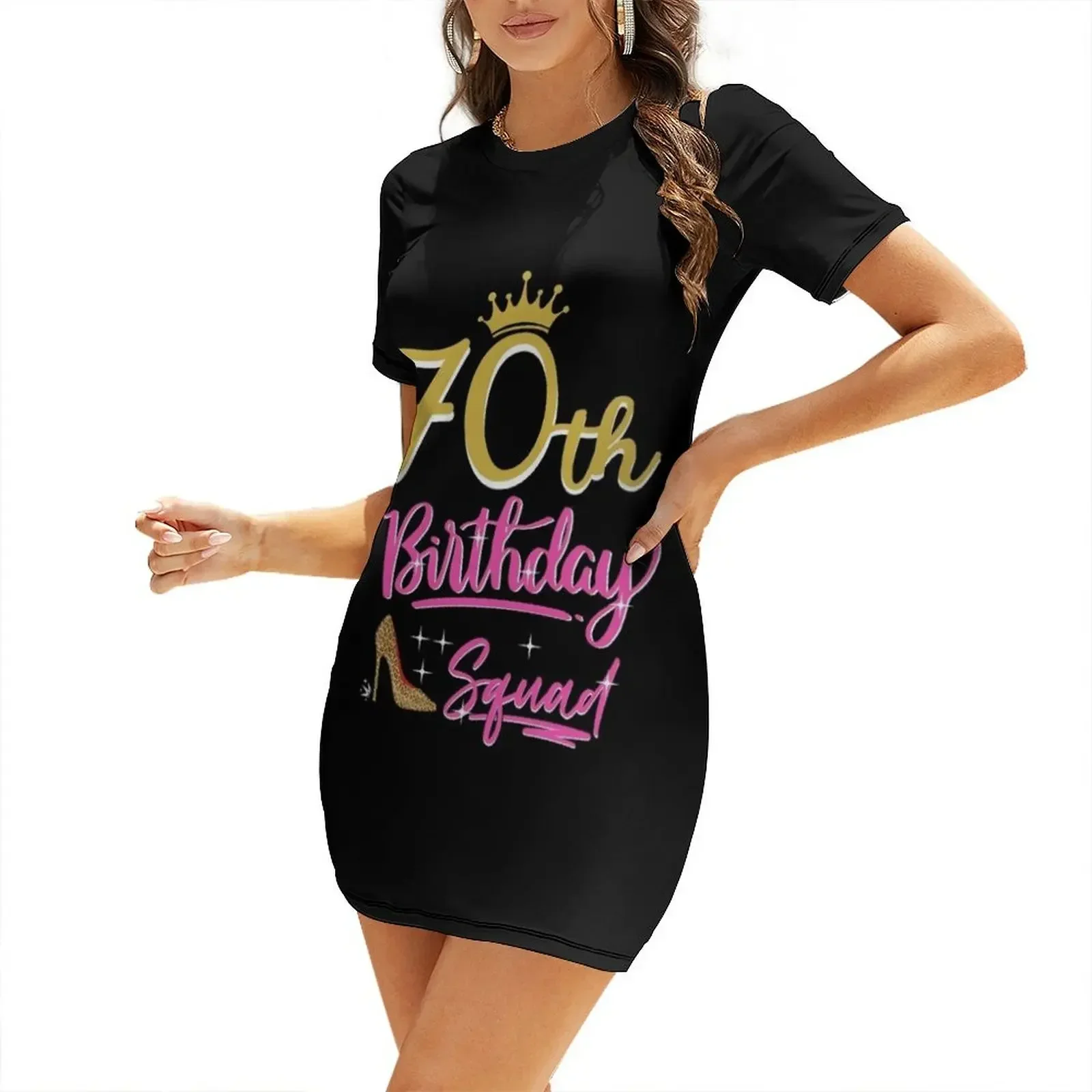 70th Birthday Squad 70 Years o - مراجعة Summer Clothing For 70 Year Old Woman وسعره