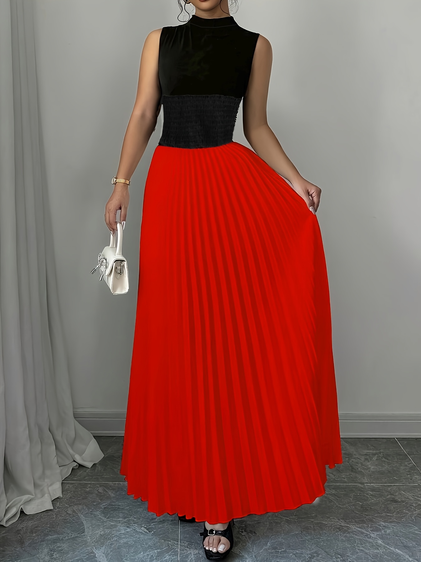 Women's Sleeveless Mock Neck M - مراجعة Summer Clothing Colors وسعره