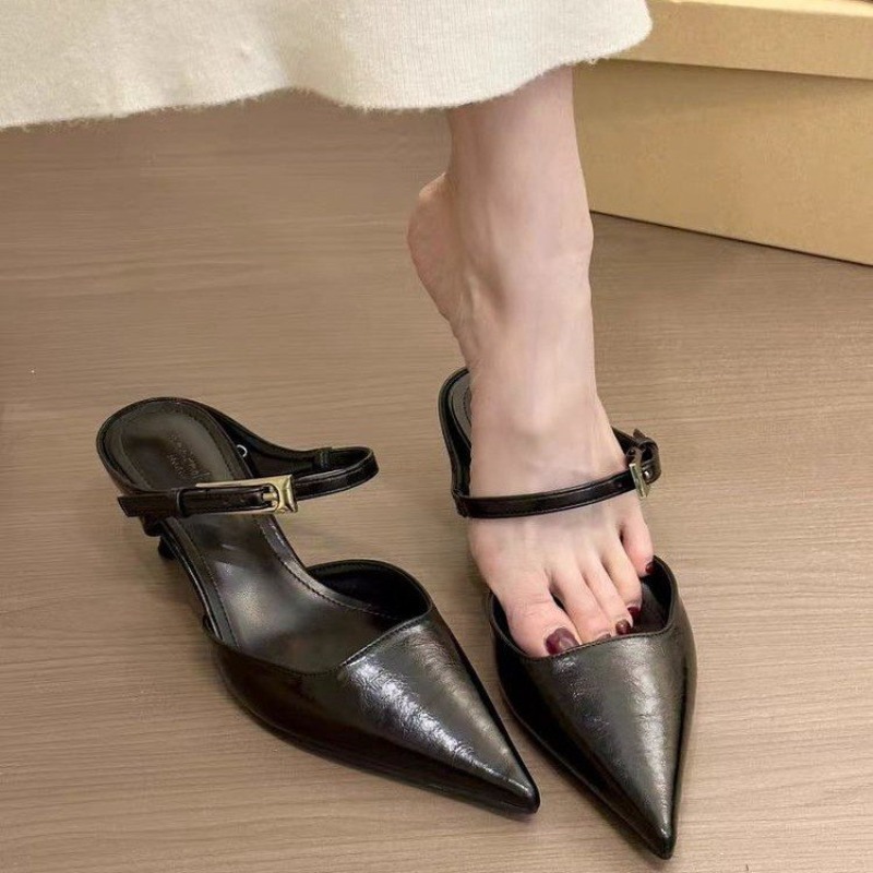 Women Pointed Toe Slippers Mid - مراجعة Summer Clothing Brands وسعره