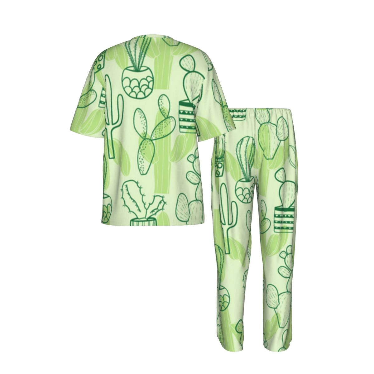 Men Pajamas Suit Short Sleeved - مراجعة Summer Clothing Patterns وسعره