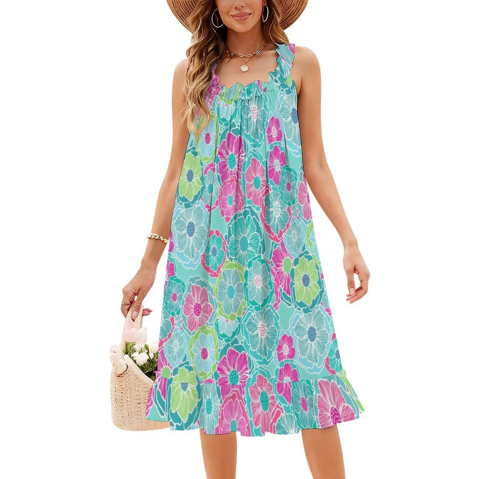 Fantasy Floral In Bold Tropica - مراجعة Summer Clothing Colors وسعره