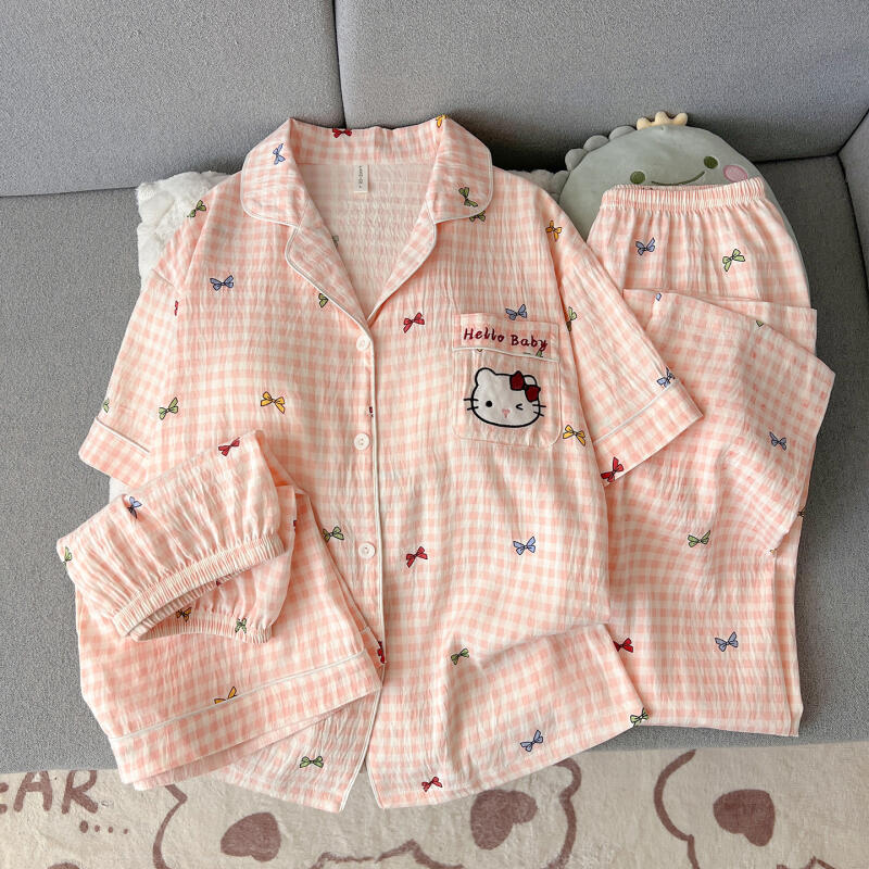 Hello Kitty Women's Pajamas Th - مراجعة Summer Clothes وسعره