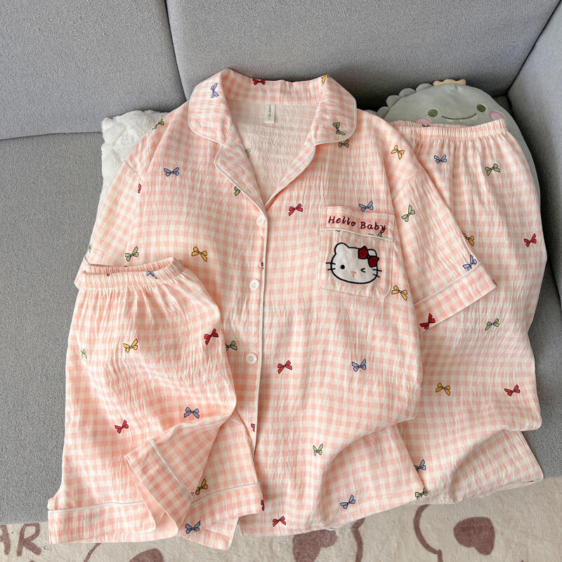 Hello Kitty Women's Pajamas Th - مراجعة Summer Clothes وسعره