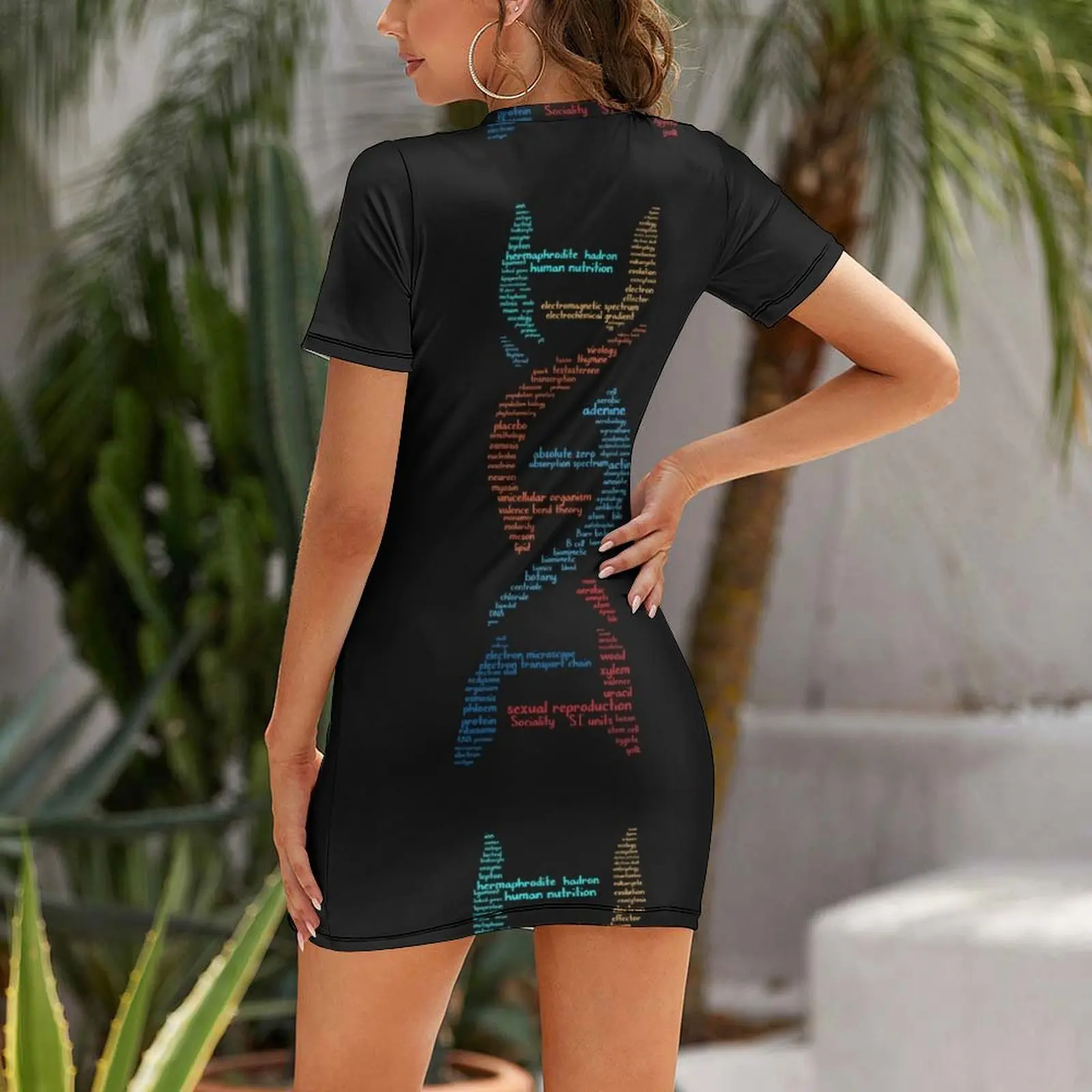 Biology DNA Words Gift Short-S - مراجعة Summer Clothing Words وسعره