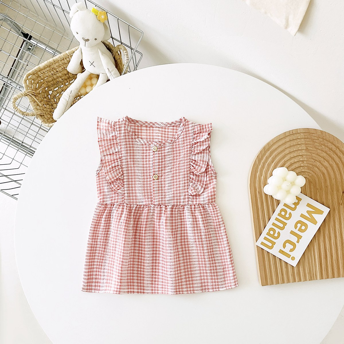 Sanlutoz Cotton Baby Girls Dre - مراجعة Summer Clothing Pk وسعره