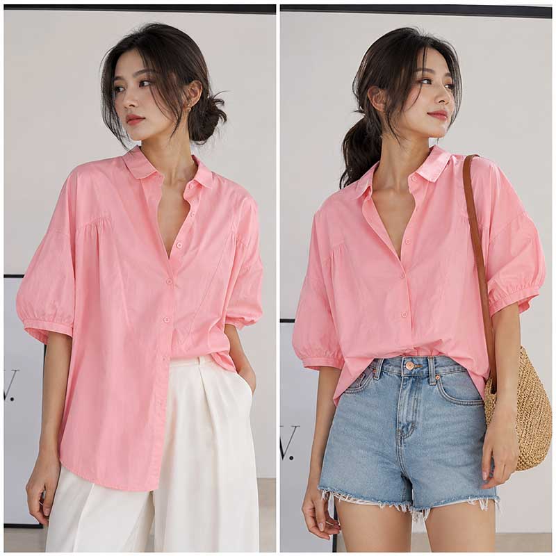 Temperament Five-sleeved Blous - مراجعة Summer Clothing Trends For Women وسعره