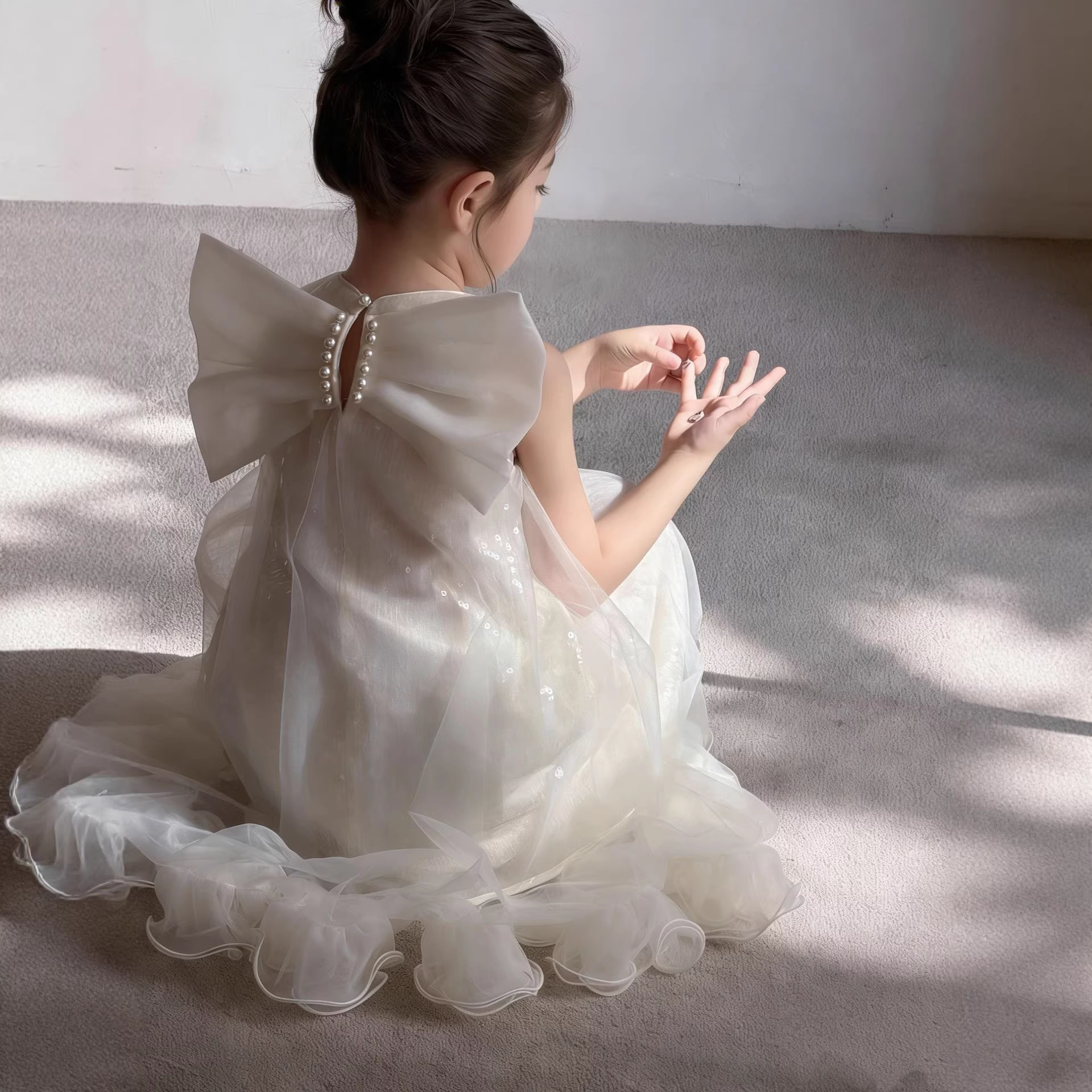 Girls' Mesh Princess Skirt 202 - مراجعة Summer Gauze Clothing وسعره